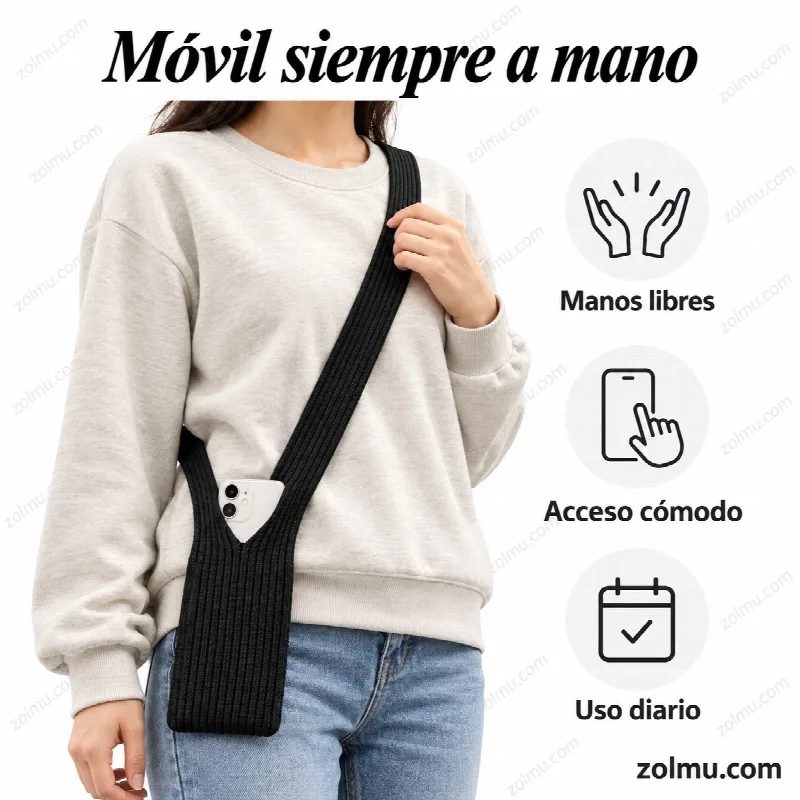M&oacute;vil siempre a mano con manos libres, acceso c&oacute;modo y uso diario