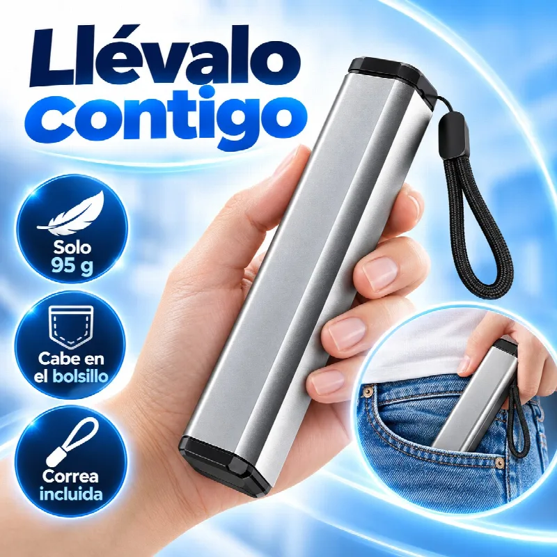 Dise&ntilde;o compacto y port&aacute;til del soporte, f&aacute;cil de llevar en el bolsillo