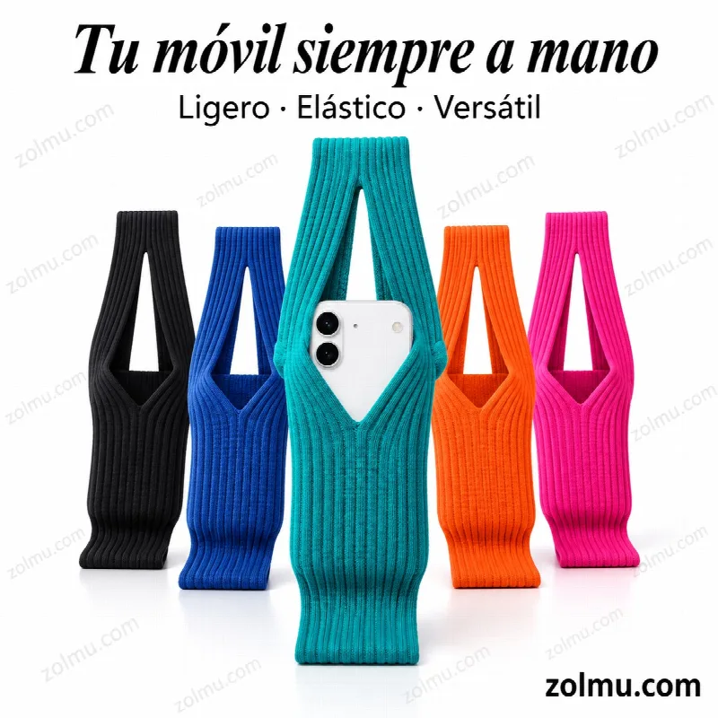 Bandolera para m&oacute;vil ligera, el&aacute;stica y vers&aacute;til